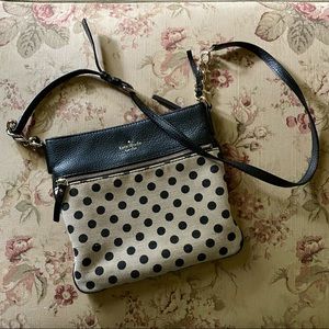 Kate Spade Dot Ellen Cobble Hill Canvas Crossbody